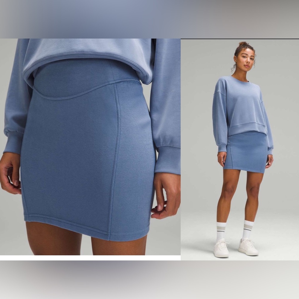 NWT Scuba High Rise Mini Skirt